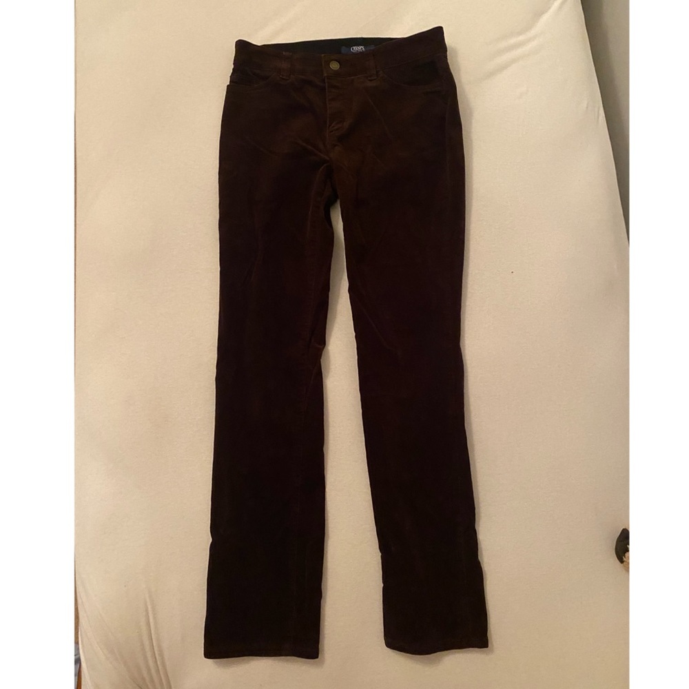Brown Straight Leg Corduroy Jeans